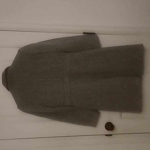 Merona Heather Gray Coat - Picture 6 of 8